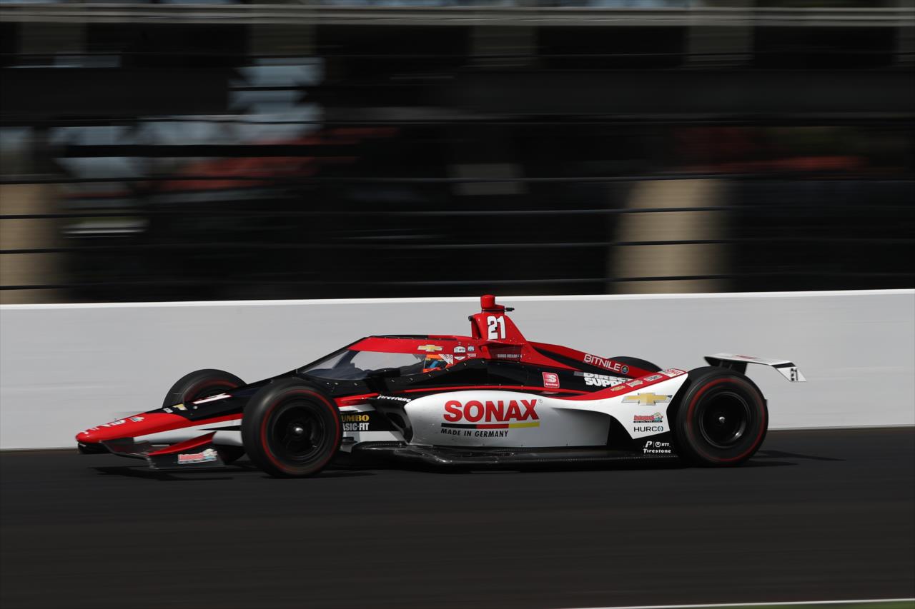 Rinus VeeKay - Indianapolis 500 Open Test - By: Chris Owens -- Photo by: Chris Owens